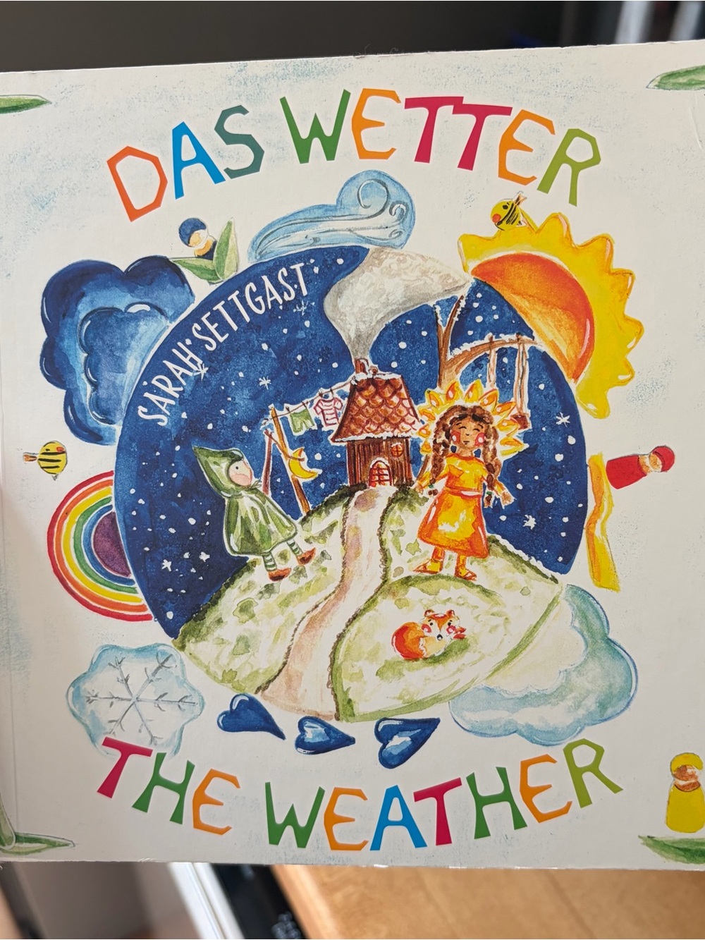 Sarah Settgast/ The weather Waldorf baby board book